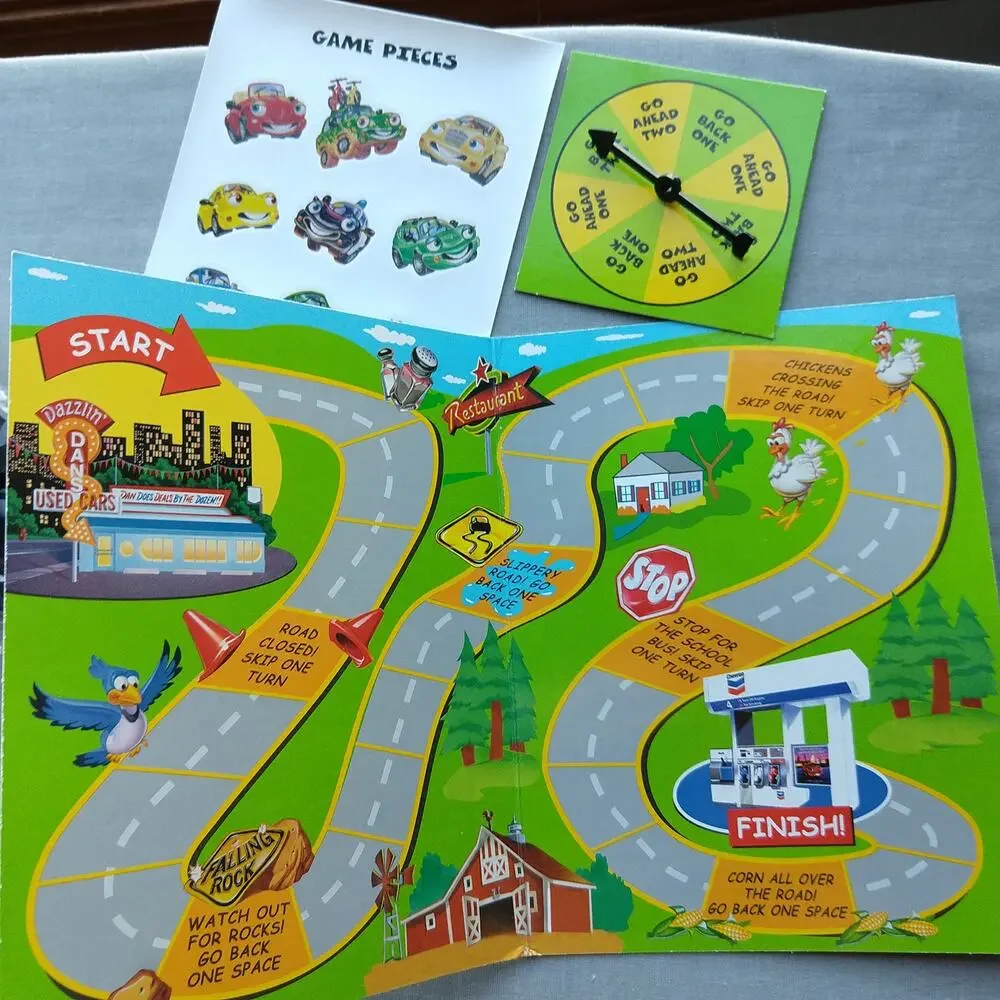 Chevron Cars Fun Club Box, Coloring Book collectible travel activity set
